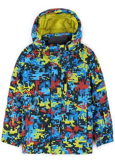 detail Children's jacket Spyder Mini Impulse Digi Multicolor