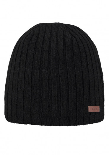 detail Men's hat Barts Haakon Beanie Black