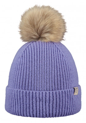 Kids knitted hat Barts Cinder Beanie Purple