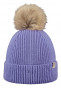 náhled Kids knitted hat Barts Cinder Beanie Purple