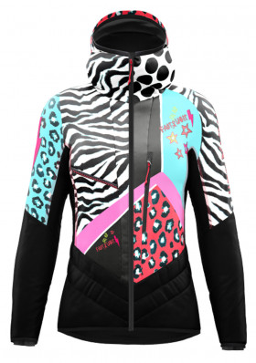 Women's jacket Crazy Oxygen Black-Zebra