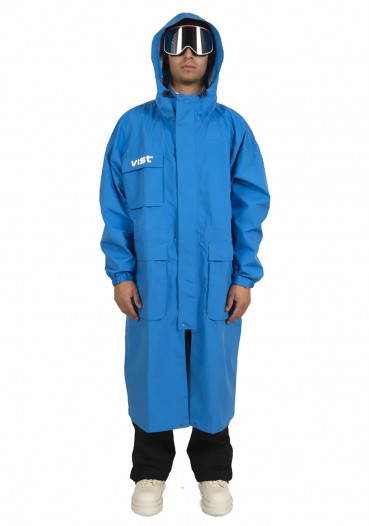detail Vist Mass Aqua Raincoat FR.Blue