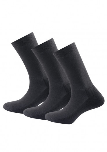 detail Devold Daily Merino Medium Sock 3pk Black