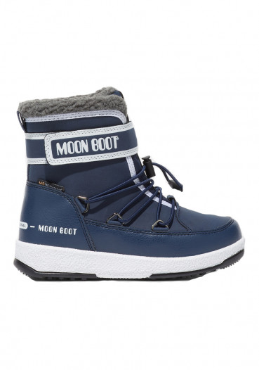 detail Moon Boot JR Boy Boot, 003 Blue navy/White