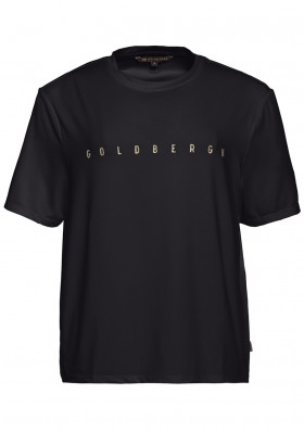 Women's T-shirt Goldbergh Boxy Short Sleeve Top Black