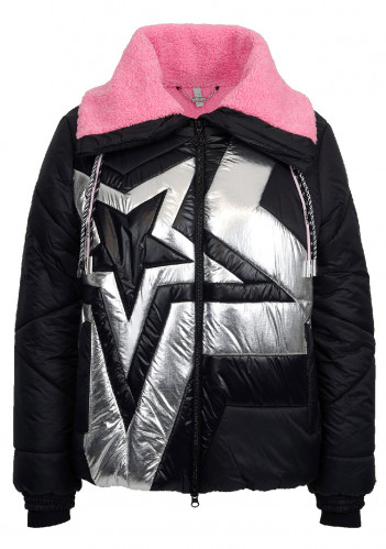 Women's jacket Sportalm Black/Exotic Fuchsia 165001309159