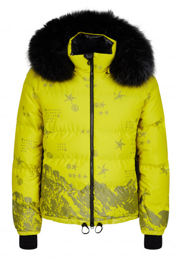 detail Women's jacket Sportalm Blazing Yellow 162055751364
