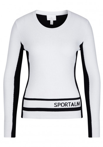 Women's sweater Sportalm Optical White 161451998001