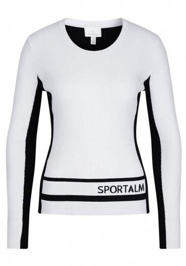 detail Women's sweater Sportalm Optical White 161451998001