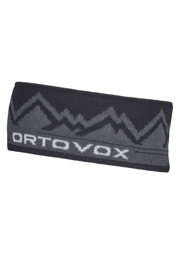 detail Ortovox Peak Headband black raven