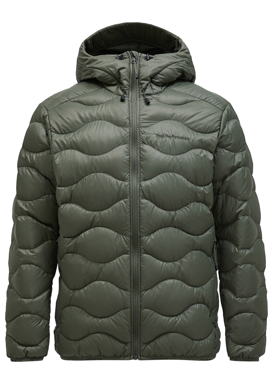Men's Jacket Peak Performance M Helium Down Hood Jacket – Pine