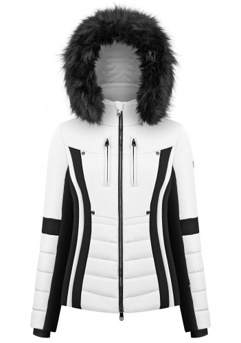 Poivre Blanc W23-0804-WO Stretch Ski Jacket White/Black 3
