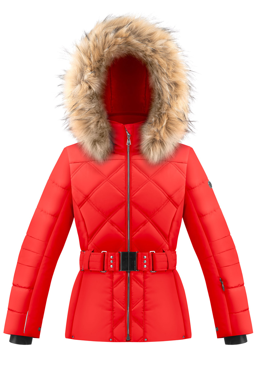 Poivre Blanc W23-1003-JRGL/A Ski Jacket Scarlet Red David