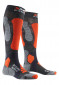 náhled X-Socks® Ski Touring Silver 4.0 Anthracite Melange/Orange Fluo