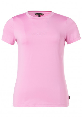 Goldbergh Avery Short Sleeve Top Miami Pink