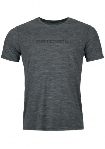 Ortovox 150 Cool Brand T-shirt M Black Steel Blend