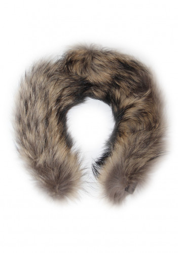 Genuine fur around the hood Descente natural 23