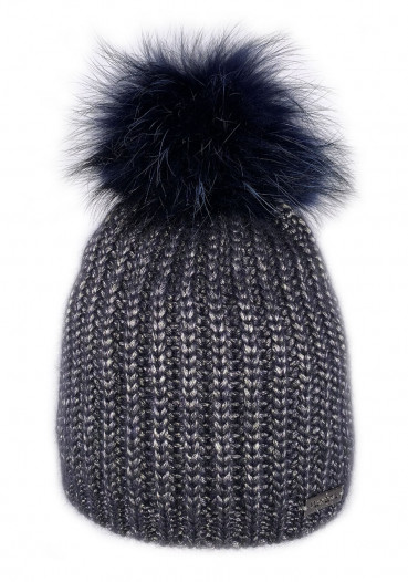 detail Women's winter hat NORTON 7417-04 MUTZE Blue