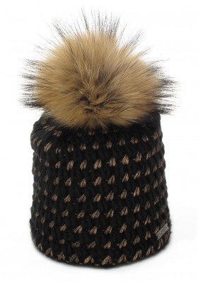 Women's winter hat NORTON 7312-40 MUTZE black