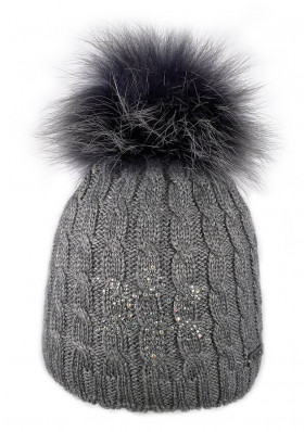 Women\'s hat NORTON 7410-43 MUTZE Grey