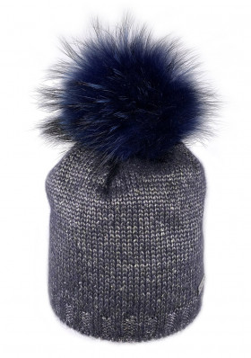 Women\'s winter hat NORTON 7929-04 MUTZE Blue