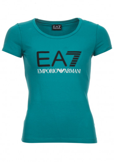 detail Women's T-Shirt Armani 6ZTT85 Biscay Bay