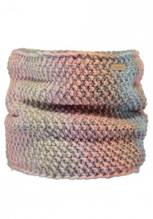 detail Women´s knitted scarf Barts Flake Col pink