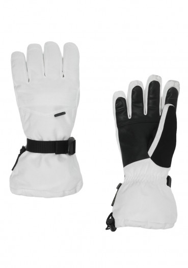 detail Women's ski gloves SPYDER 197024-100 -W SYNTHESIS GTX-SKI GLOVE-WHITE
