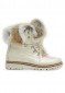 náhled Women's fur boots Nis 1515404/A Scarponcino Pelle Vittelo Beige