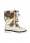 náhled Women's fur boots Nis 1415400A Scarponcino Vitello Beige