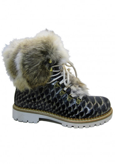 detail Women's winter boots Nis 1515404A/57 Scarponcino Pelle Vitello