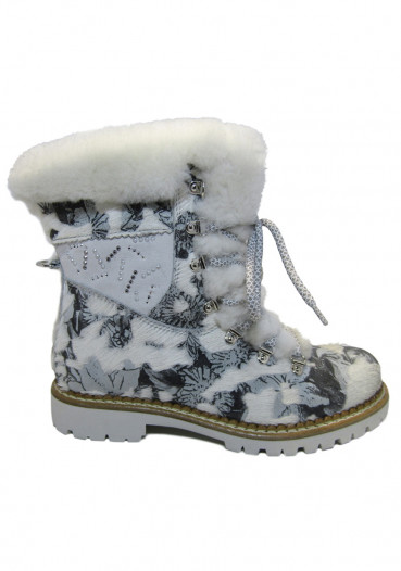 detail Women's winter boots Nis 1815432/1 Scarponcino Pelle