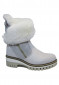 náhled Women's winter boots Nis 2015457/2 Scarponcino Zip Pelle St. Rettile Latte/Rex