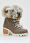 náhled Women's winter boots Nis 2015471/2 Scarponcino Pelle St. Rettile Sasso/Lapin