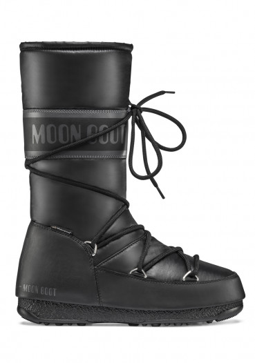 detail Women's shoes Tecnica Moon Boot High Nylon Wp Black
