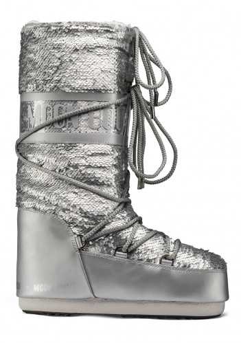 Women's Tecnica Moon Boot Classic Disco Silver snow boots