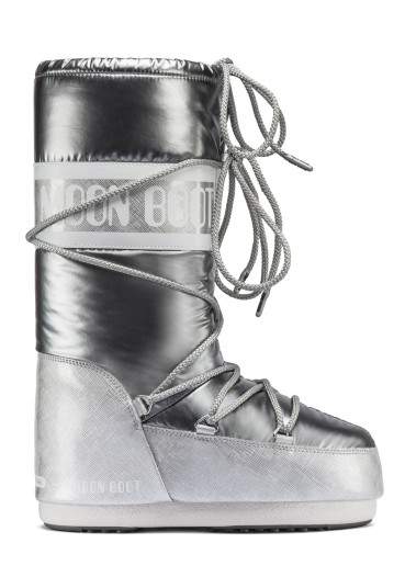 detail Women's snow boots Moon Boot Icon Pillow Silver
