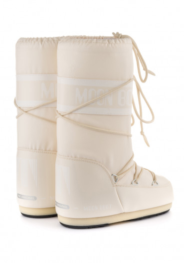 detail Women's snow boots Tecnica Moon Boot Icon Nylon Cream
