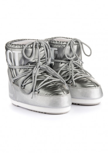 detail Women's Snow Boots Moon Boot Icon Low Pillow Silver