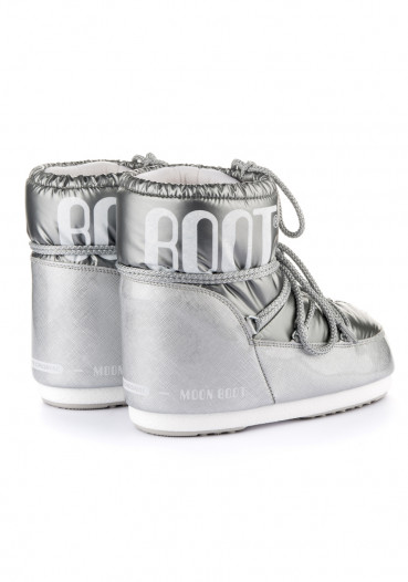 detail Women's Snow Boots Moon Boot Icon Low Pillow Silver