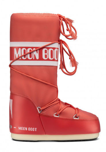 detail Women's snow boots Tecnica Moon Boot Icon Nylon Coral