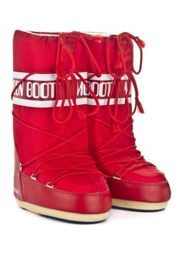 detail Women's winter boots Tecnica Moon Boot Nylon red