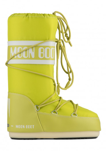 detail Women's winter boots Tecnica Moon Boot Nylon lime