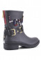 náhled Colors of California Camperos Rubber Boot LOVE Patc black