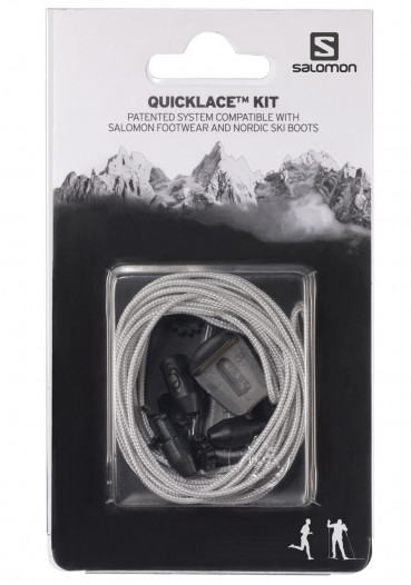detail Salomon Quicklace Kit Grey