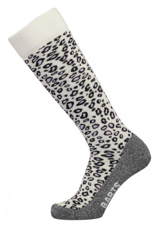 detail Knee socks BARTS SKISOCK ANIMAL PRINT WHITE