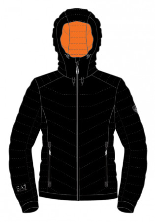 detail Men\'s jacket Armani 6GPB43 DOWN JACKET BLACK
