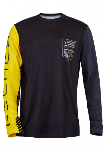 Men's functional T-shirt Spyder-204066-001 PUMP-Long Sleeve Top-black