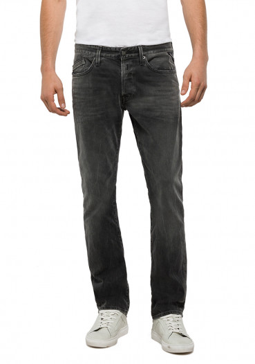 detail Men´s pants REPLAY M983 000333 Regular Slim Jeans