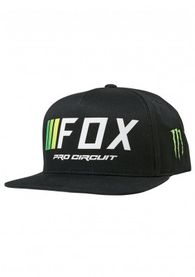 Fox Pro Circuit Snapback Hat Black